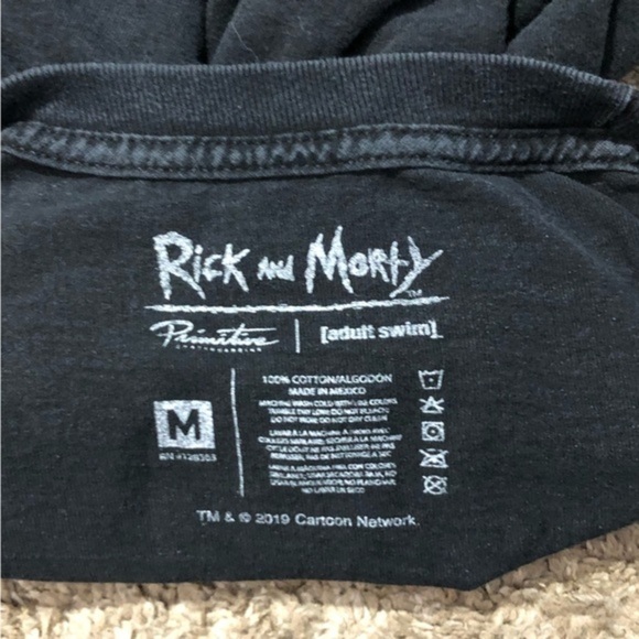 Primitive Rick and Morty long sleeve shirt medium HH - Picture 6 of 6